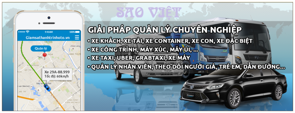Giả pháp quản lý xe thông minh tại Sao Việt